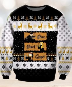 The Brave – Smart – Ginger – Har.ry Pot.ter Ugly Christmas Sweater