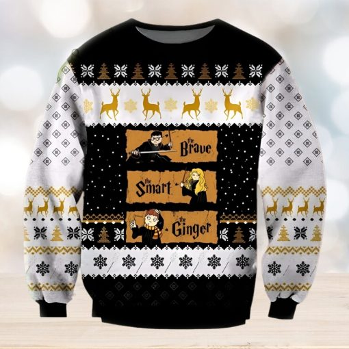 The Brave – Smart – Ginger – Har.ry Pot.ter Ugly Christmas Sweater