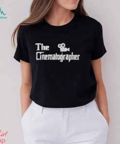 The Cinematographer Funny Dp Dop Film Making Cinema Movie Lover Distressed Gift Shirt