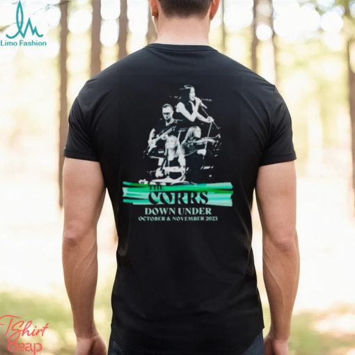 The Corrs Down under October and November 2023 shirt
