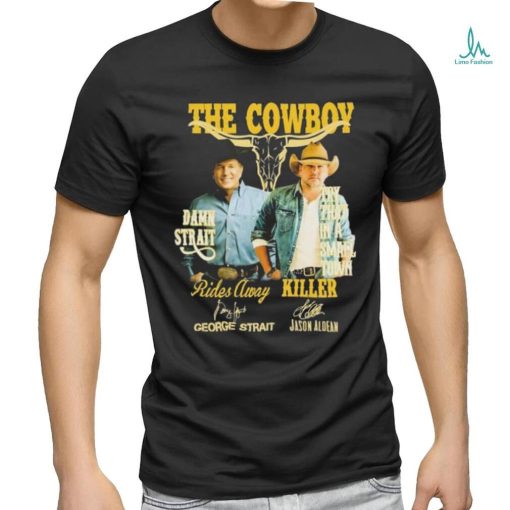 The Cowboy George Strait And Jason Aldean Signatures Shirt