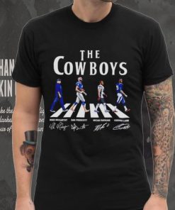 The Cowboys Walking Abbey Road Signatures Football Shirt