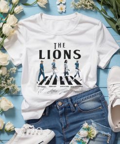 The Detroit Lions Walking Abbey Road Signatures Football Shirt