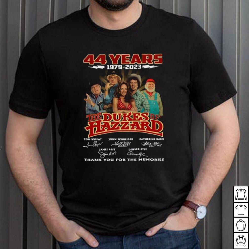 The Dukesof Hazzard 44 Years 1979 2023 Shirt The Dukesof Hazzard 44 Years 1979 2023 Shirt