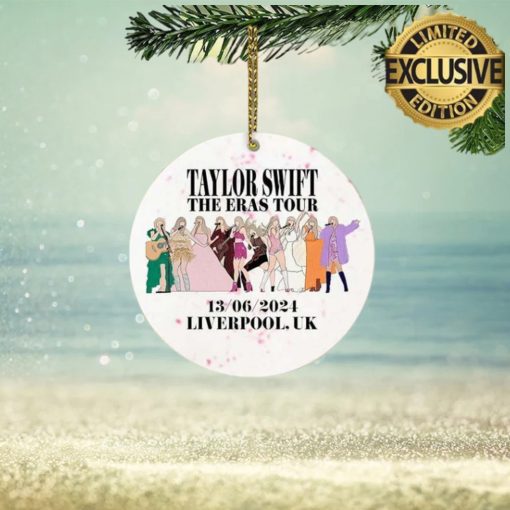 The Eras Tour Europe 2024 Xmas Gift For Swiftie Christmas Decorations Ornament