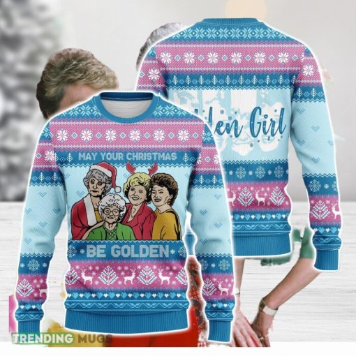 The Golden Girl Ugly Christmas Sweater 3D All Over Printed Sweaters Christmas Gift