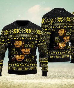 The Good, The Bad And The Ugly Christmas Sweater Christmas Holiday Gift For Men And Women