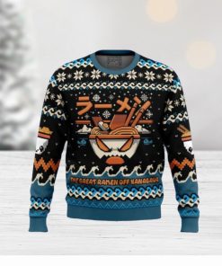 The Great Ramen Off Kanagawa Ramen Ugly Christmas Sweaters Gift For Men Women