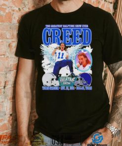 The Greatest Halftime show ever Creed Halftime show Texas Stadium Nov 22 2001 Dallas Texas graphic shirt