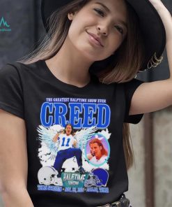 The Greatest Halftime show ever Creed Halftime show Texas Stadium Nov 22 2001 Dallas Texas graphic shirt