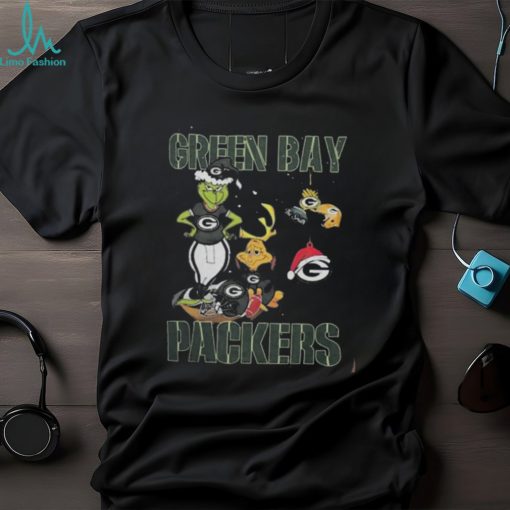 The Grinch And Dog Green Bay Packers Christmas Shirt