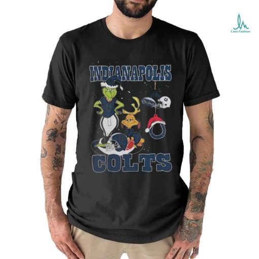 The Grinch And Dog Indianapolis Colts Christmas 2023 Shirt