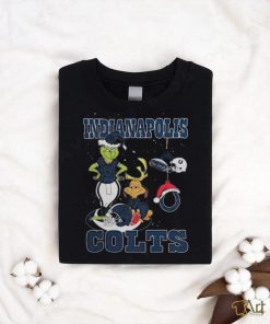 The Grinch And Dog Indianapolis Colts Christmas 2023 Shirt