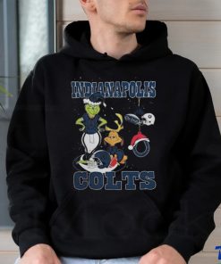 The Grinch And Dog Indianapolis Colts Christmas 2023 Shirt