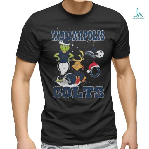 The Grinch And Dog Indianapolis Colts Christmas 2023 Shirt