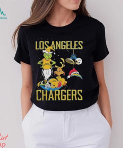 The Grinch And Dog Los Angeles Chargers Christmas 2023 Shirt