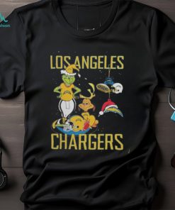 The Grinch And Dog Los Angeles Chargers Christmas 2023 Shirt
