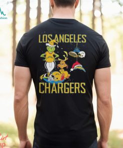 The Grinch And Dog Los Angeles Chargers Christmas 2023 Shirt