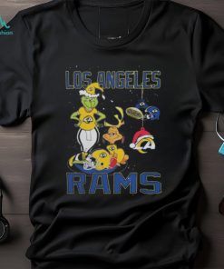 The Grinch And Dog Los Angeles Rams Christmas 2023 Shirt