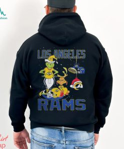 The Grinch And Dog Los Angeles Rams Christmas 2023 Shirt