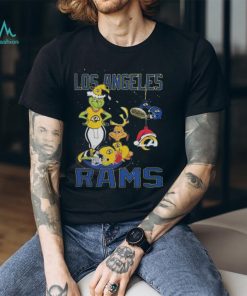 The Grinch And Dog Los Angeles Rams Christmas 2023 Shirt