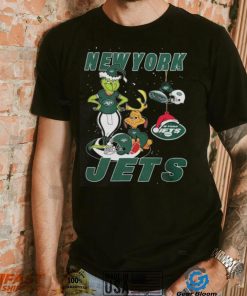 The Grinch And Dog New York Jets Ornament Christmas 2023 Shirt