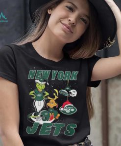 The Grinch And Dog New York Jets Ornament Christmas 2023 Shirt