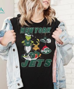The Grinch And Dog New York Jets Ornament Christmas 2023 Shirt