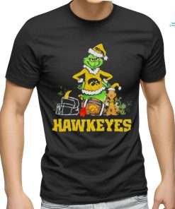 The Grinch And Iowa Hawkeyes Christmas shirt