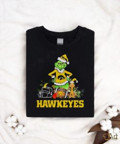 The Grinch And Iowa Hawkeyes Christmas shirt