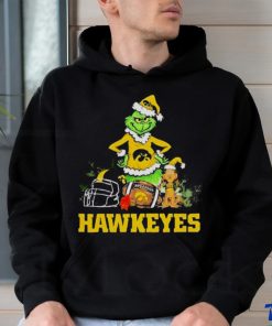 The Grinch And Iowa Hawkeyes Christmas shirt