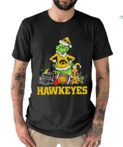 The Grinch And Iowa Hawkeyes Christmas shirt