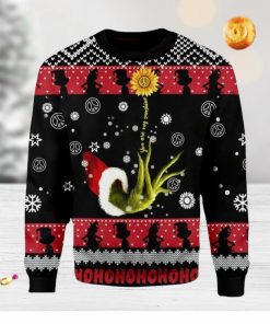 The Grinch And Sunflower You Are My Sunshine Christmas Ugly Sweater