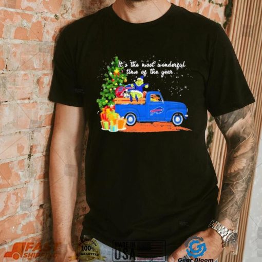 The Grinch Buffalo Bills It’s The Most Wonderful Time Of The Years Christmas Shirt