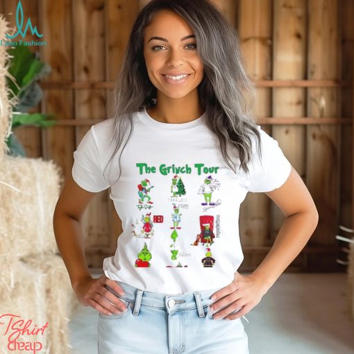 The Grinch Christmas Eras Tour Merry Xmas Unisex T Shirt