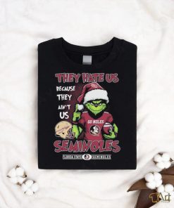 The Grinch Go Noles They Hate Us Because Ain’t Us Florida State Seminoles Christmas Shirt