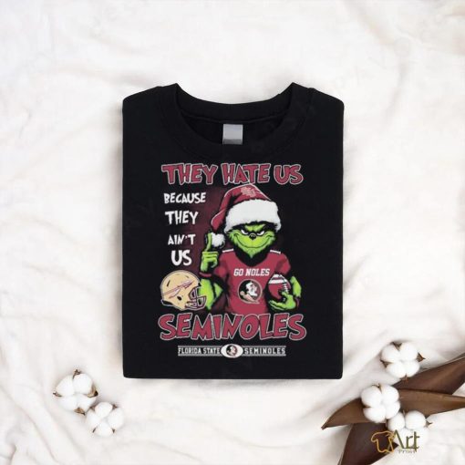 The Grinch Go Noles They Hate Us Because Ain’t Us Florida State Seminoles Christmas Shirt