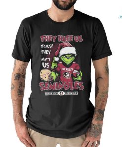 The Grinch Go Noles They Hate Us Because Ain’t Us Florida State Seminoles Christmas Shirt