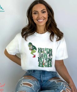 The Grinch Hit Em Low Hit Em High Philadelphia Eagles Christmas Shirt
