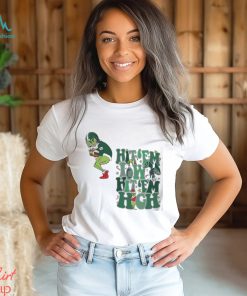 The Grinch Hit Em Low Hit Em High Philadelphia Eagles Christmas Shirt
