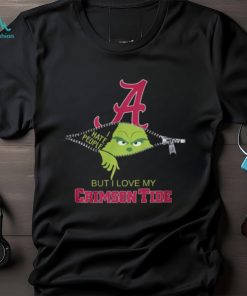 The Grinch I Hate People But I Love My Crimson Tide Classic T Shirt