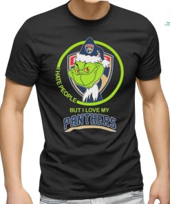 The Grinch I Hate People But I Love My Florida Panthers Shirt