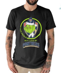 The Grinch I Hate People But I Love My Florida Panthers Shirt