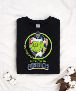 The Grinch I Hate People But I Love My Florida Panthers Shirt