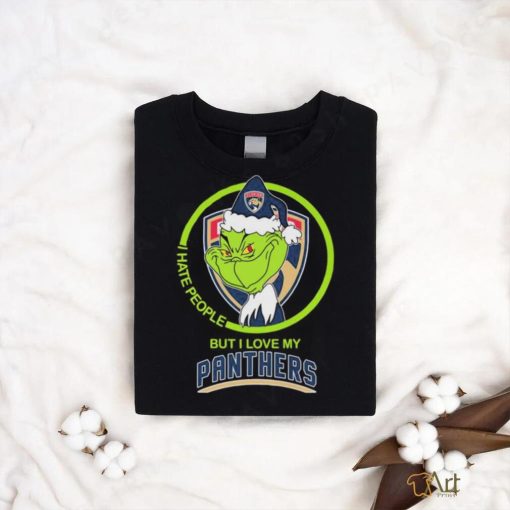The Grinch I Hate People But I Love My Florida Panthers Shirt