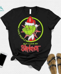The Grinch I Hate People But I Love My Slipknot Shirt