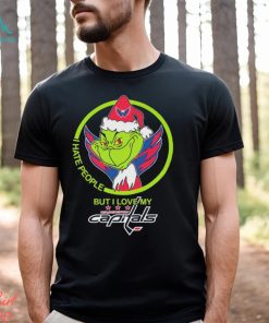 The Grinch I Hate People But I Love My Washington Capitals Shirt