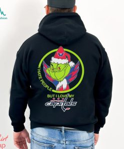 The Grinch I Hate People But I Love My Washington Capitals Shirt