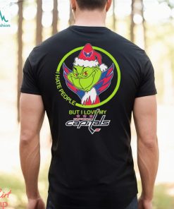 The Grinch I Hate People But I Love My Washington Capitals Shirt