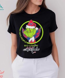 The Grinch I Hate People But I Love My Washington Capitals Shirt